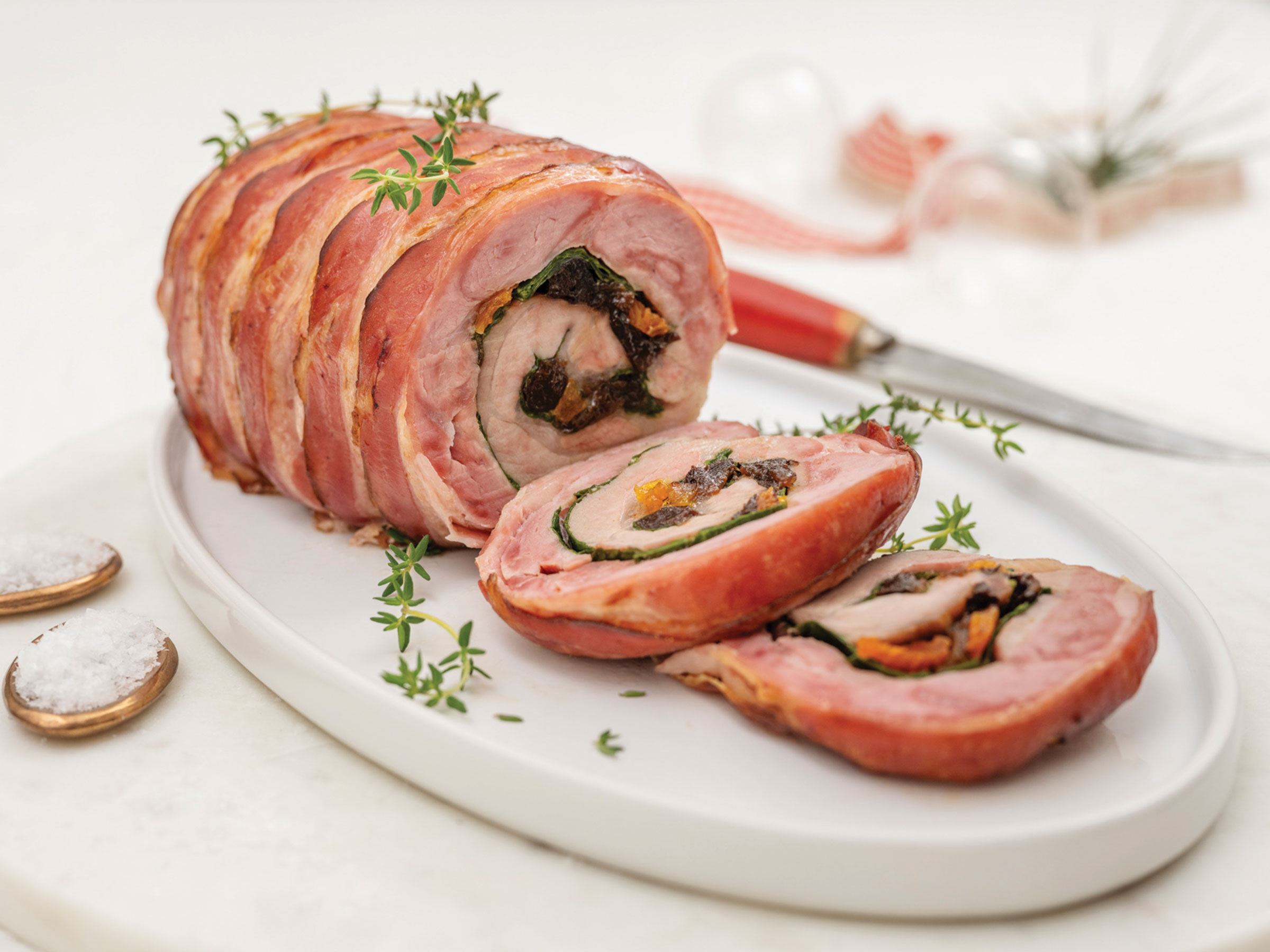 Bacon Wrapped Pork Swirl Roast | Australian Pork